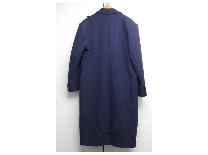 NUEVO ABRIGO BALENCIAGA OVERSIZE M 38 LANA ESTRUCTURADA ABRIGO ENVUELTO PULIDO - vista 4