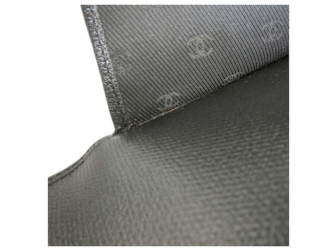 Cartera de cuero trifold negra de Chanel Negro - vista 8
