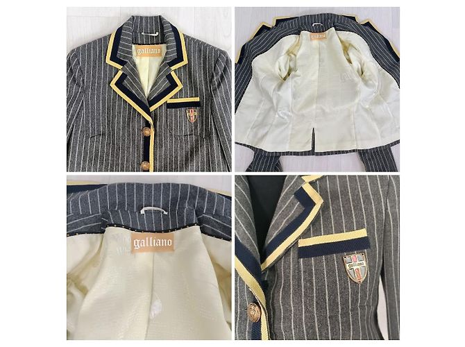 Blazer escolar Galliano - vista 9
