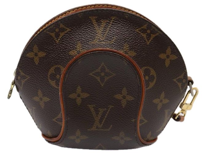 LOUIS VUITTON Pochette Mini ellipse Monogram M51129 LV Auth 84986 Monogramma - vista 13