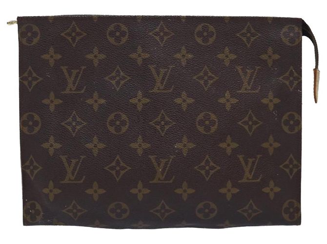 LOUIS VUITTON Monogram Poche Toilette 26 Pouch M47542 LV Auth am6697 Monogramma - vista 13