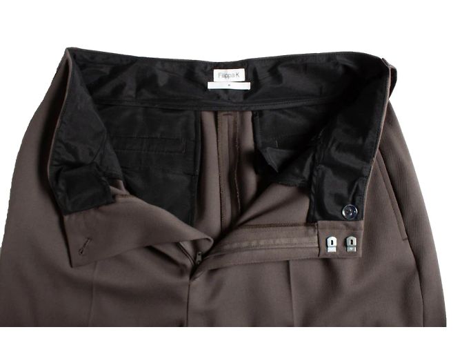 Filippa K, Calça larga em caqui Marrom - vista 6