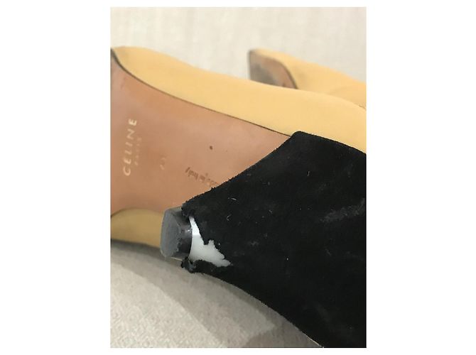 Céline CELINE Stivaletti T.EU 41 Pelle Beige - vista 7