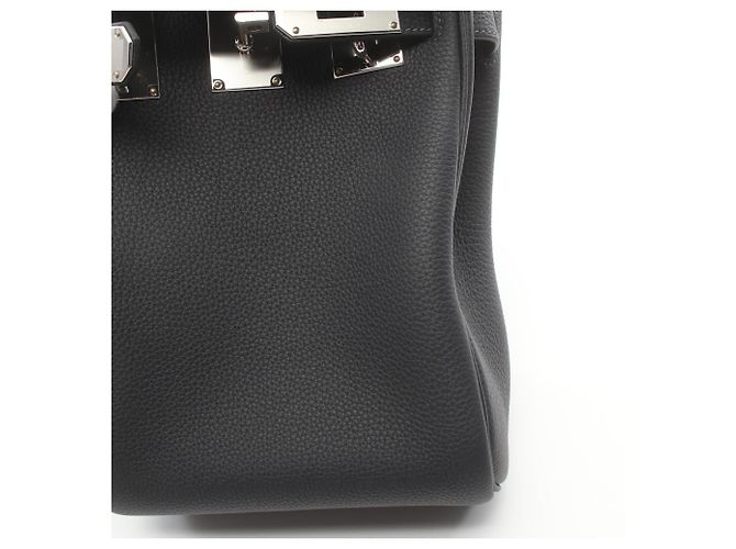 Hermès Sac à taille Cabane PM Hermes Kelly Akkad Bleu Marine - vue 6