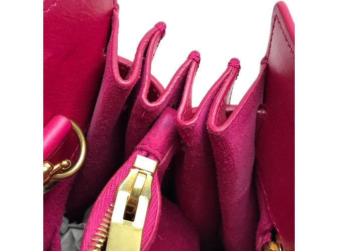Borsa a mano classica Sac de Jour Saint Laurent Rosa - vista 10