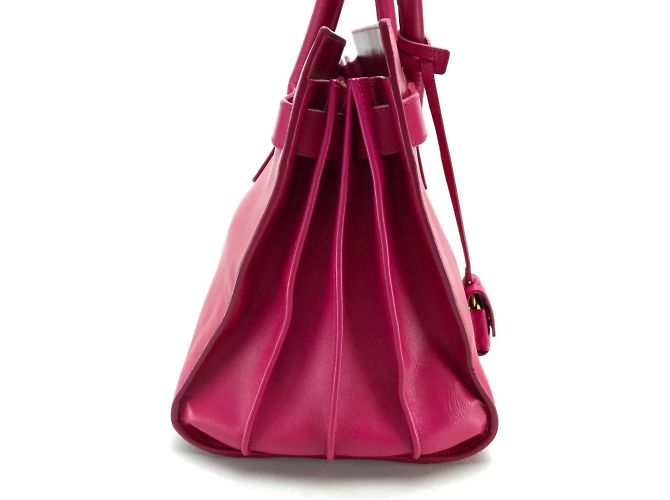 Borsa a mano classica Sac de Jour Saint Laurent Rosa - vista 4