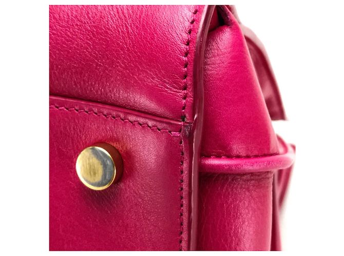 Borsa a mano classica Sac de Jour Saint Laurent Rosa - vista 5