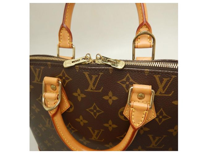 Sac à main Alma Monogram Louis Vuitton Marron Monogramme - vue 6