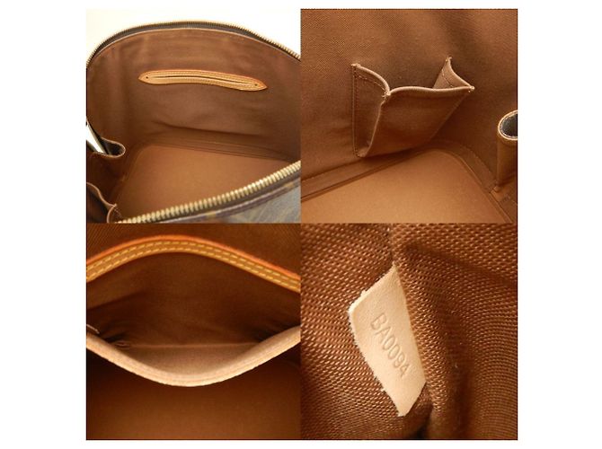 Sac à main Alma Monogram Louis Vuitton Marron Monogramme - vue 9