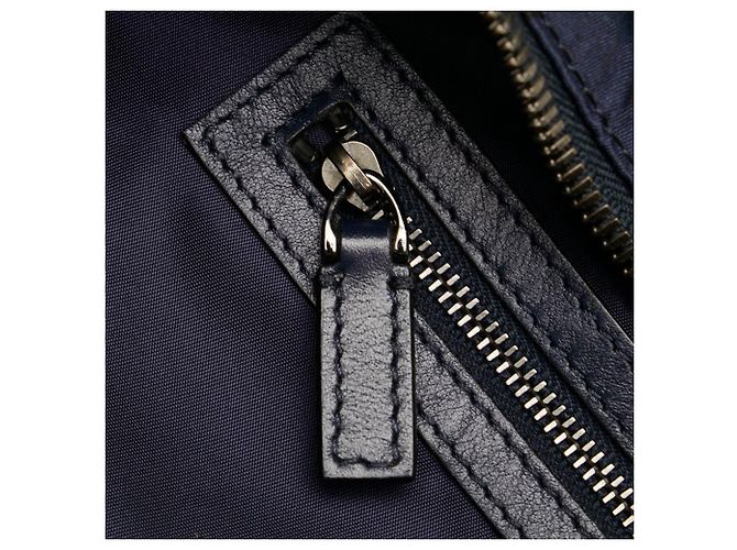 Borsa tote camouflage con borchie Valentino Blu Blu navy - vista 7