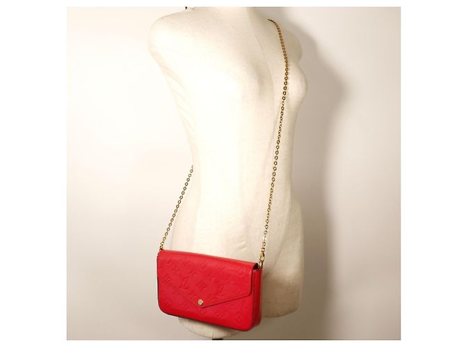 Borsa a spalla Felice di Louis Vuitton Pochette Wallet Rosa - vista 12
