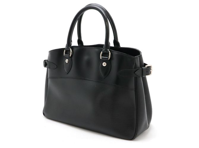 Borsa tote Louis Vuitton Epi Passy PM Nero - vista 3