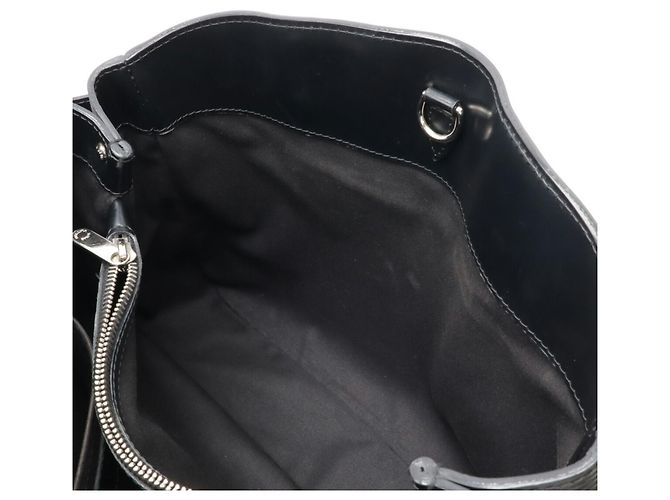 Borsa tote Louis Vuitton Epi Passy PM Nero - vista 6