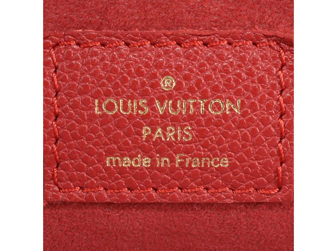 Borsa a Spalla Juno Louis Vuitton Rosso - vista 6