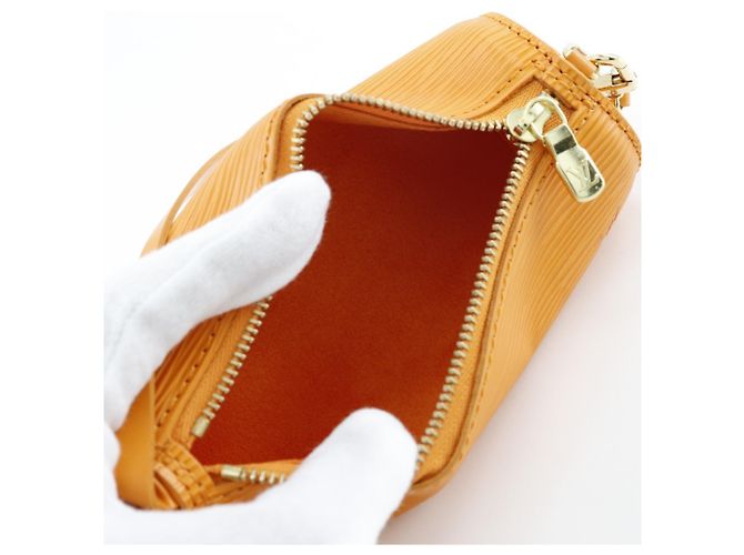 Borsa Soufflot Louis Vuitton Arancione - vista 12