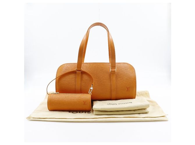 Borsa Soufflot Louis Vuitton Arancione - vista 14