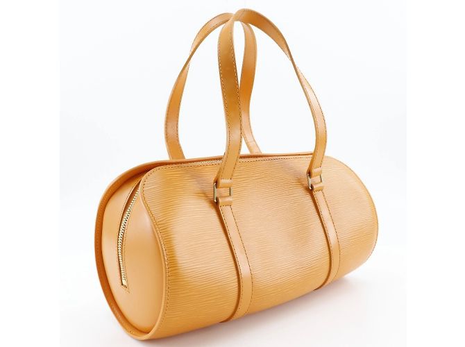 Borsa Soufflot Louis Vuitton Arancione - vista 3