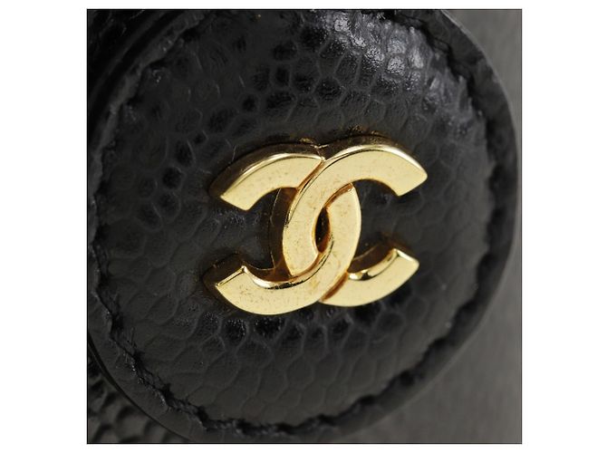 Borsa Vanity in pelle caviar di Chanel Nero - vista 8