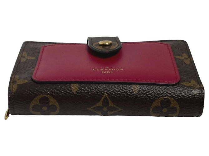 Fuchsia Monogram Bifold Geldbörse von Louis Vuitton Fuschia Monogramm - Ansicht 4