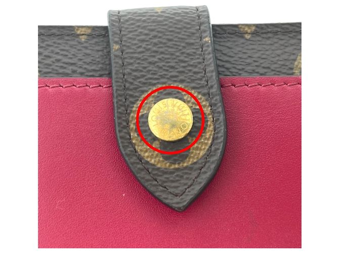 Fuchsia Monogram Bifold Geldbörse von Louis Vuitton Fuschia Monogramm - Ansicht 6