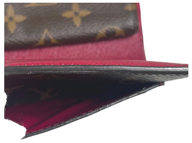 Fuchsia Monogram Bifold Geldbörse von Louis Vuitton Fuschia Monogramm - Ansicht 9