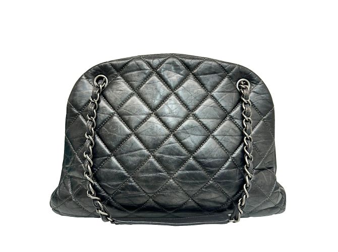 Chanel Coco Mark Mademoiselle Kettentasche Anthrazitgrau - Ansicht 2