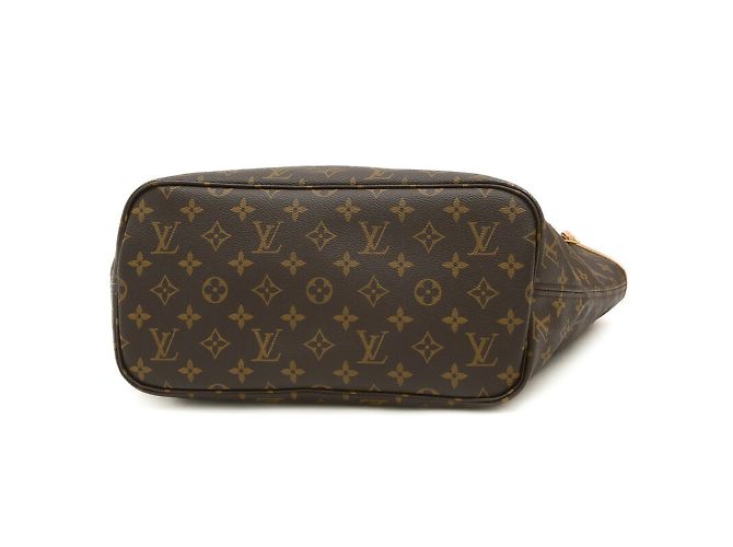 Borsa tote Neverfull MM Monogram Louis Vuitton Beige - vista 7
