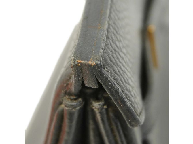 Hermès Sac à main Hermes Birkin 40 Noir - vue 13