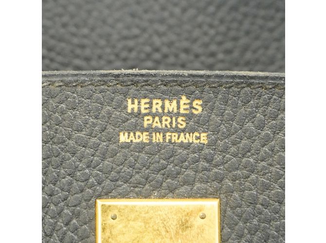 Hermès Sac à main Hermes Birkin 40 Noir - vue 5