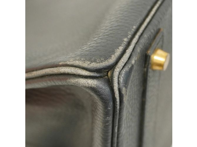 Hermès Sac à main Hermes Birkin 40 Noir - vue 6