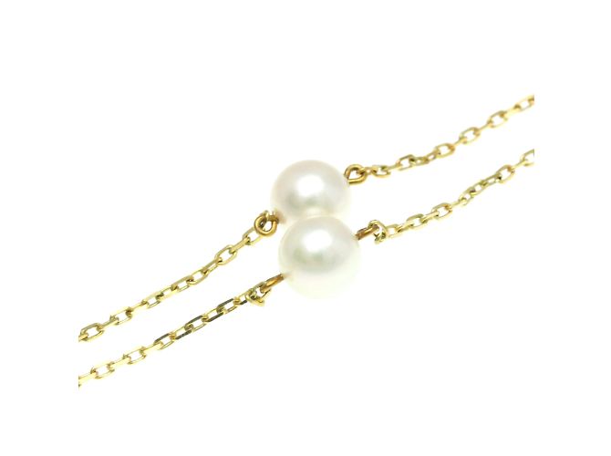 Collana pendente in perle d'oro 18K Mikimoto - vista 13