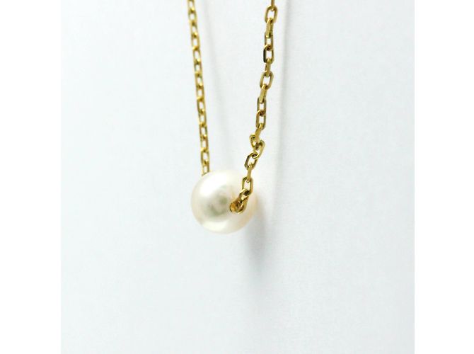 Collana pendente in perle d'oro 18K Mikimoto - vista 2