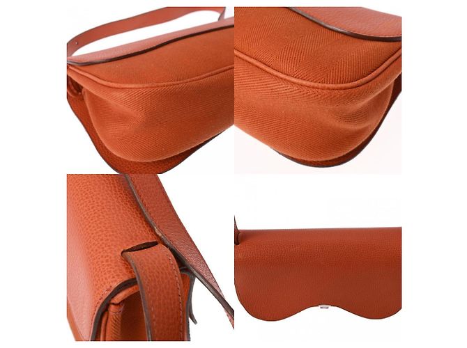 Hermès Borsa a spalla Hermes Colorado PM in Potiron Arancione - vista 10