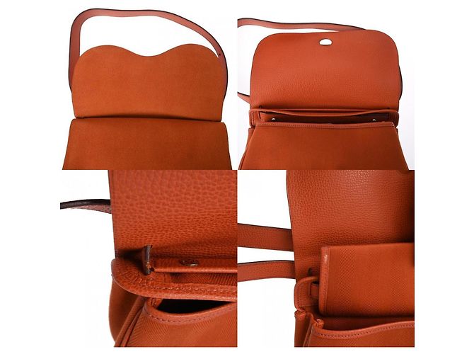 Hermès Borsa a spalla Hermes Colorado PM in Potiron Arancione - vista 11