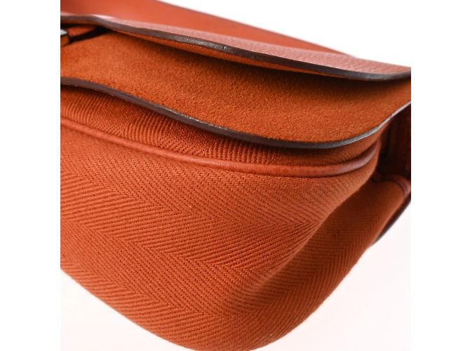 Hermès Borsa a spalla Hermes Colorado PM in Potiron Arancione - vista 9