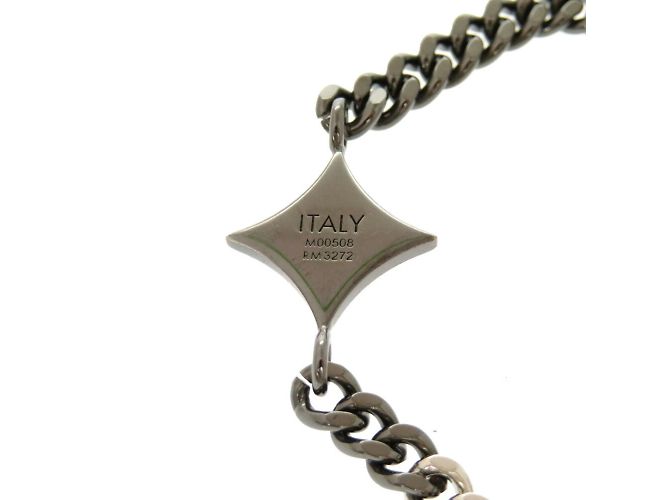 Bracciale Charm LV Instinct di Louis Vuitton Nero Argento - vista 4