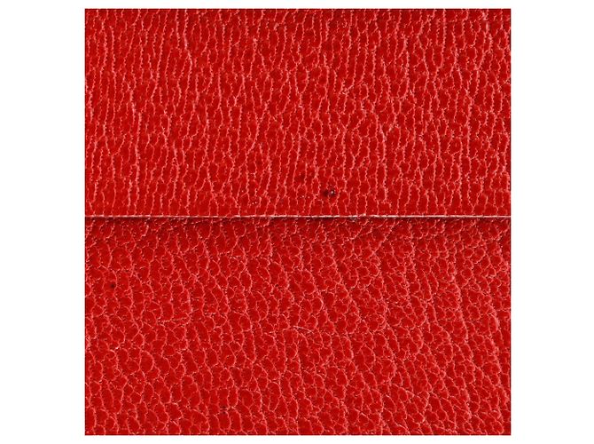 Hermès Billetera bi-fold HERMES Beansufla de Hermes Roja - vista 16