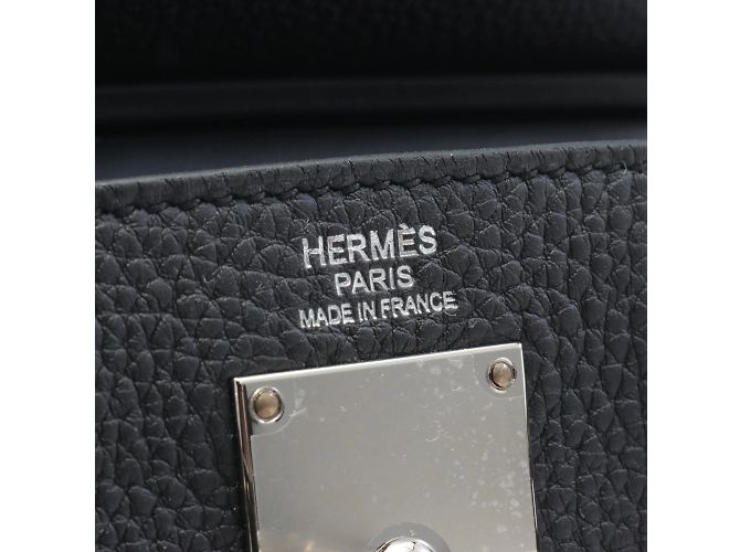 Hermès Sac de taille Hermes Kelly Akkad PM Noir - vue 5