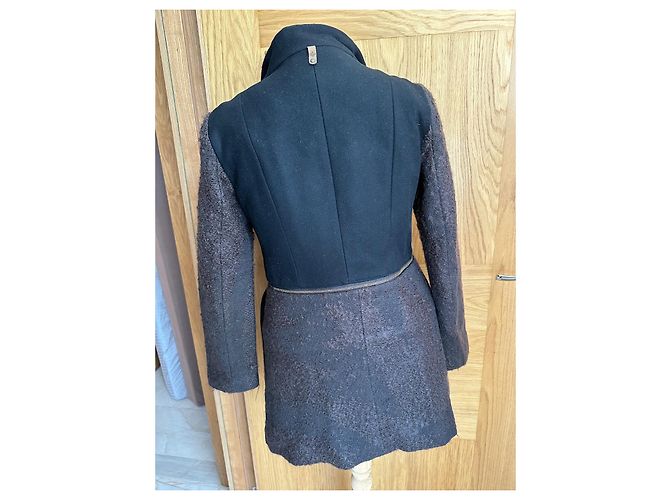 Abrigo de lana Mackage negro - vista 5