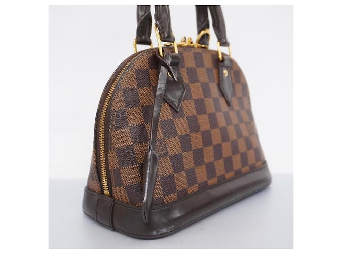 Borsa a mano Damier Alma BB Louis Vuitton Damier ebene - vista 2
