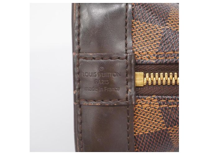 Borsa a mano Damier Alma BB Louis Vuitton Damier ebene - vista 5