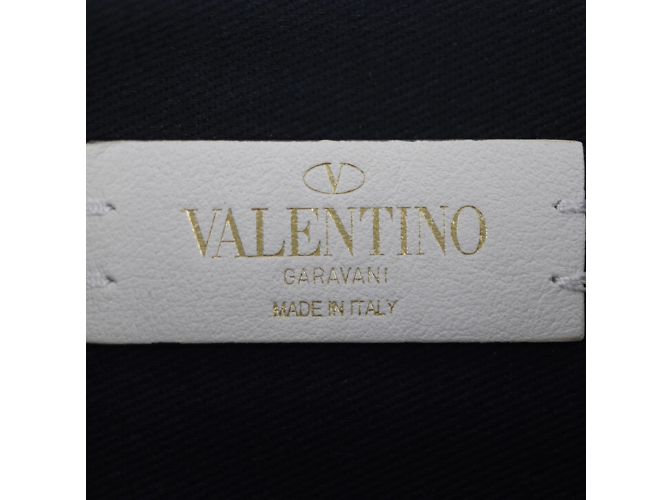 Pochette Honolulu Valentino Garavani Arancione Crudo Blu chiaro - vista 9