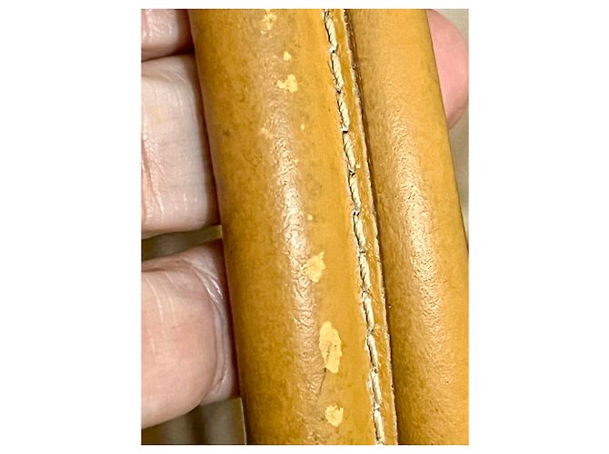 Tod's D-Bag em couro de bezerro com acabamento gommino Castanho claro Caramelo - vista 10