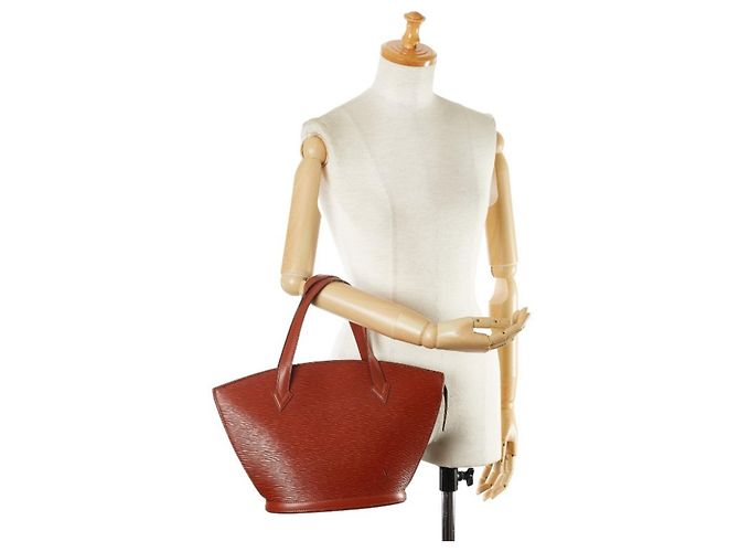 Borsa Epi Saint Jacques di Louis Vuitton Marrone - vista 12