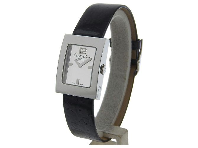 Reloj de pulsera Christian Dior Malice D78 109 Negro Plata - vista 2