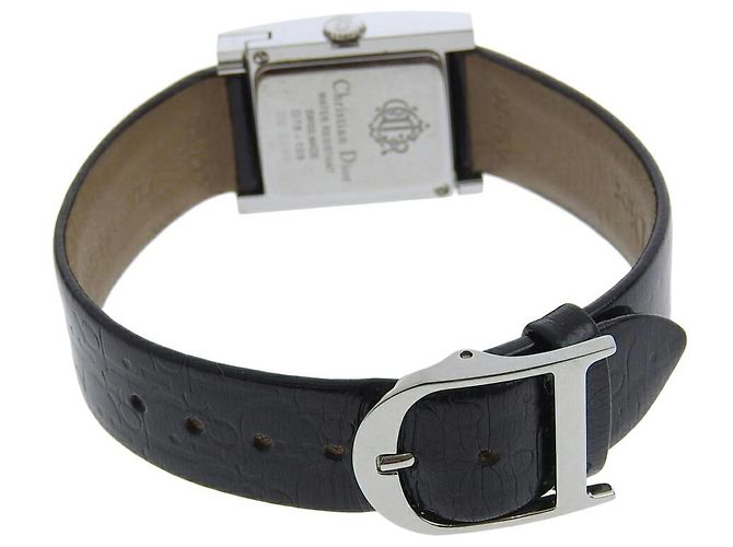 Reloj de pulsera Christian Dior Malice D78 109 Negro Plata - vista 3