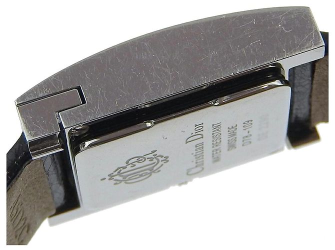Reloj de pulsera Christian Dior Malice D78 109 Negro Plata - vista 5