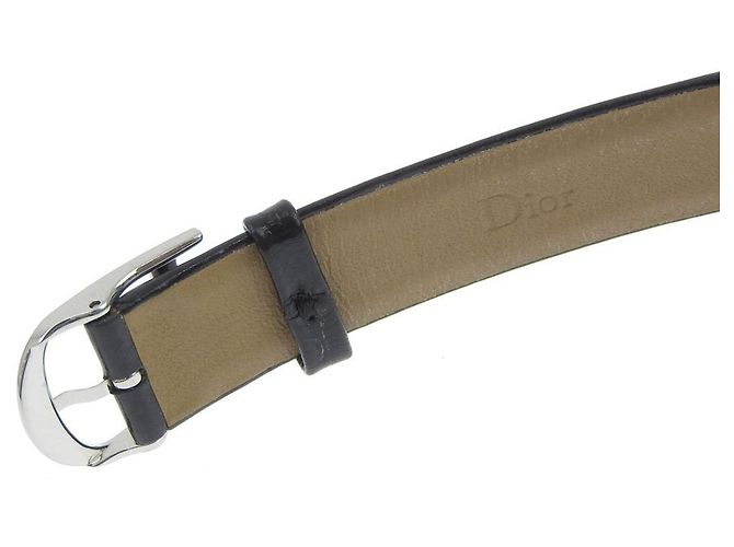 Reloj de pulsera Christian Dior Malice D78 109 Negro Plata - vista 6