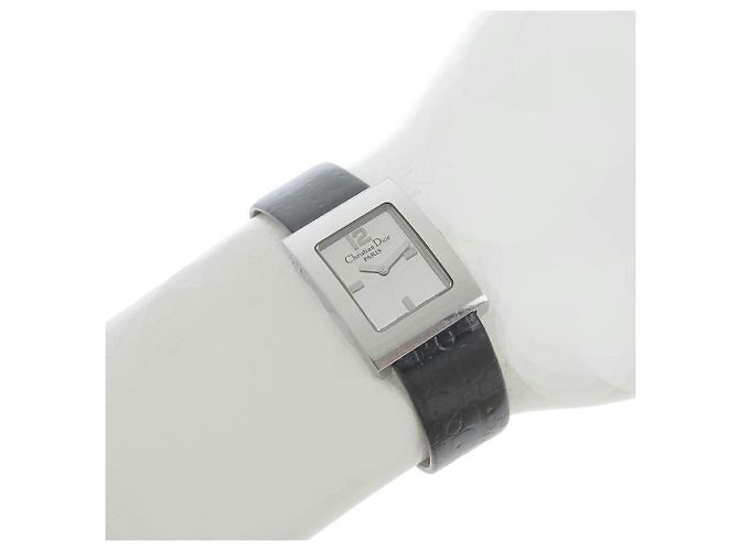 Reloj de pulsera Christian Dior Malice D78 109 Negro Plata - vista 8