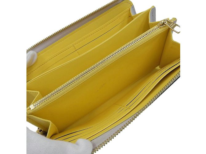 Louis Vuitton Portemonnaie Comet M82504 Bi-Fold Gelb - Ansicht 3